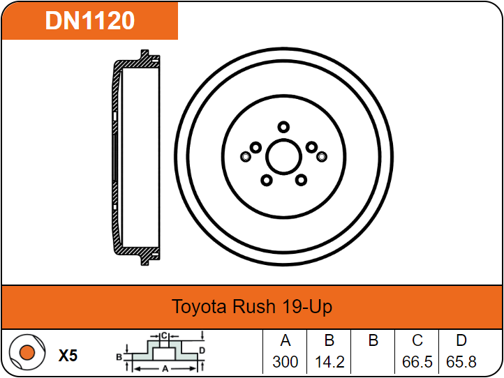 Producto NiBK DN1120