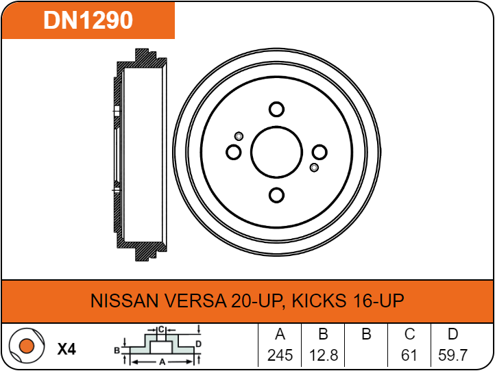 Producto NiBK DN1290