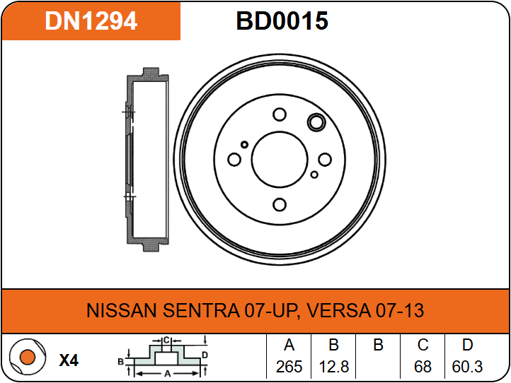 Producto NiBK DN1294