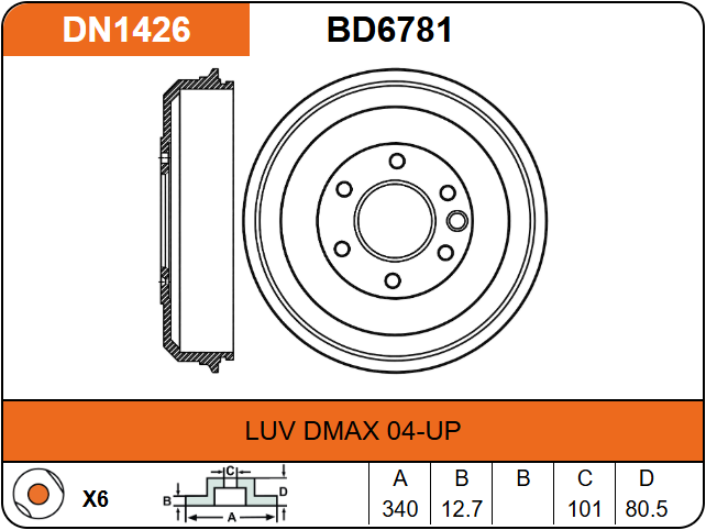 Producto NiBK DN1426