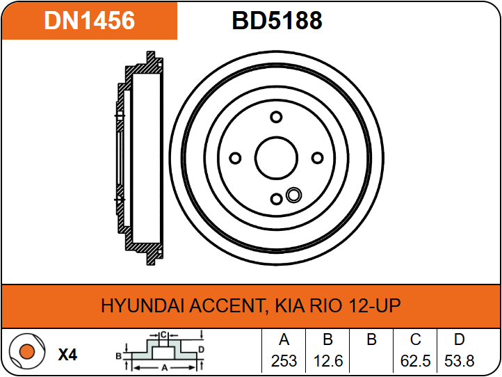 Producto NiBK DN1456