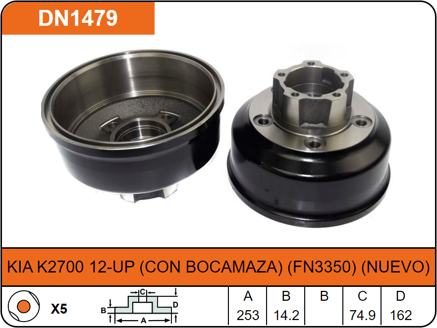 Producto NiBK DN1479