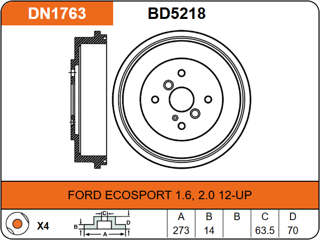 Producto NiBK DN1763