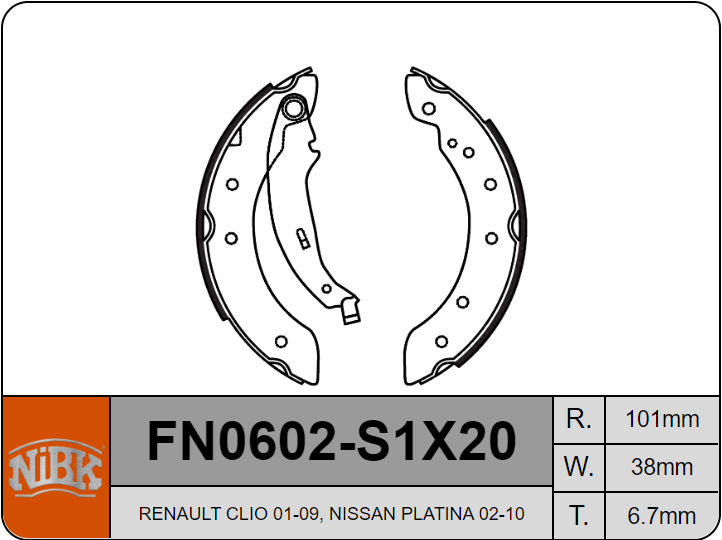 Producto NiBK FN0602