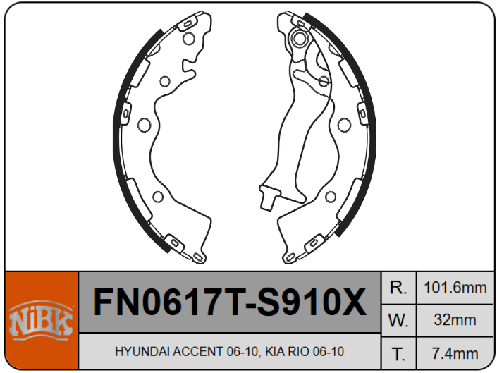 Producto NiBK FN0617T