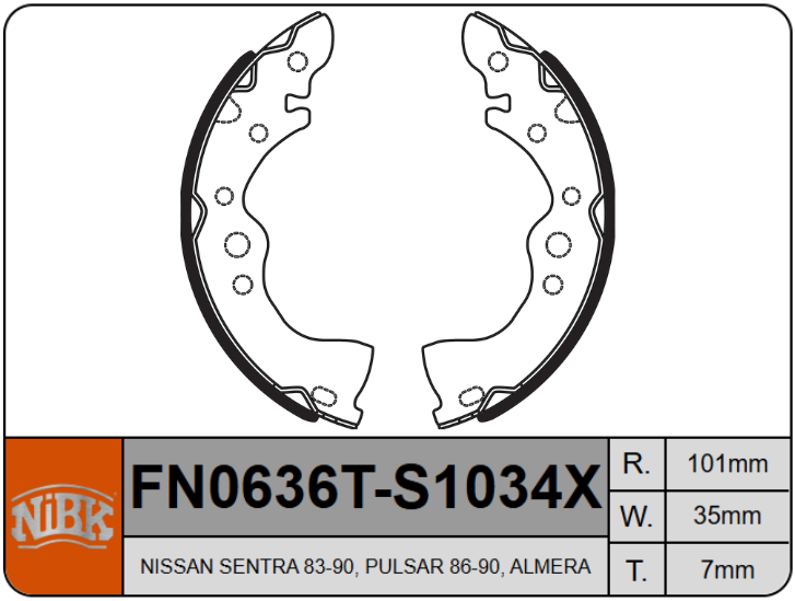 Producto NiBK FN0636T
