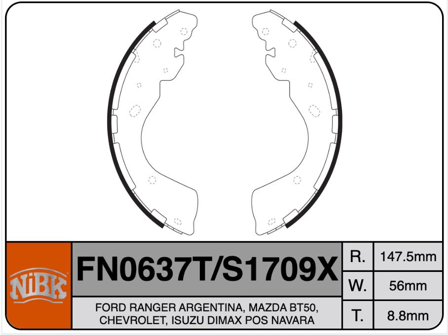 Producto NiBK FN0637T