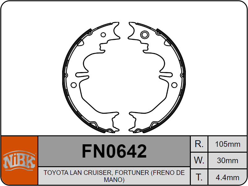 Producto NiBK FN0642