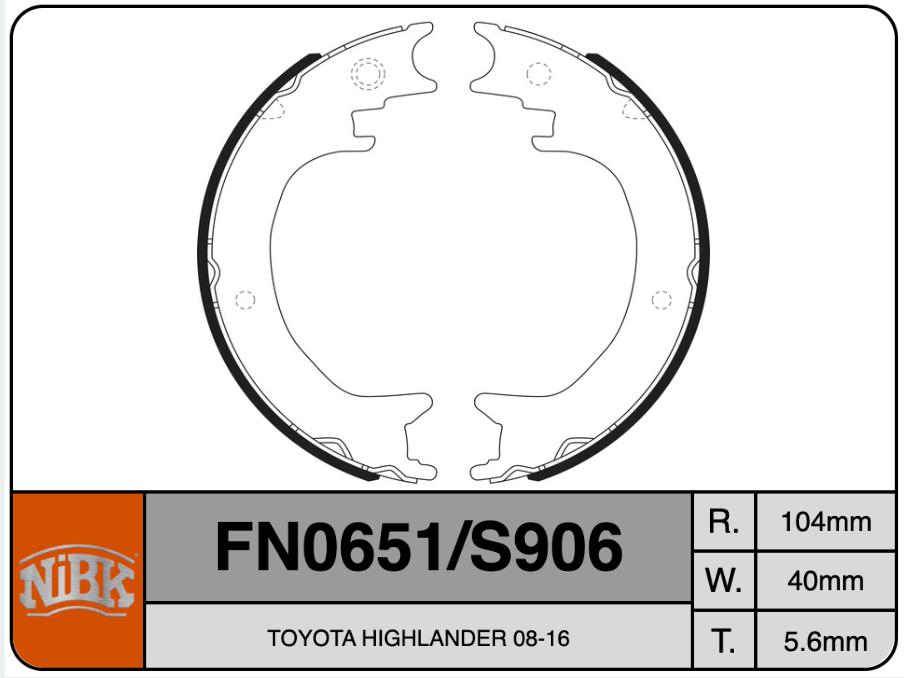Producto NiBK FN0651