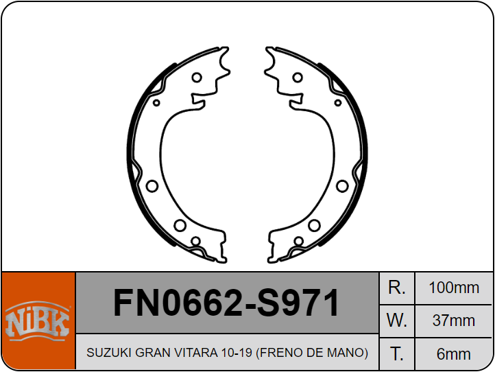 Producto NiBK FN0662