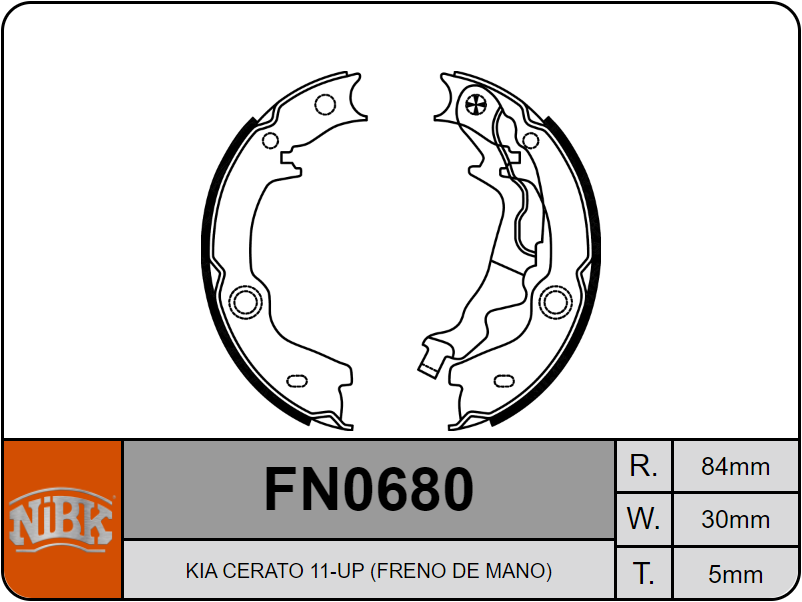 Producto NiBK FN0680