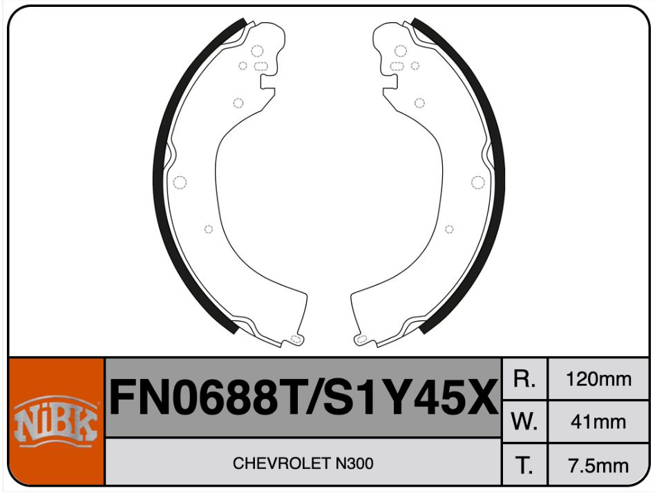Producto NiBK FN0688T