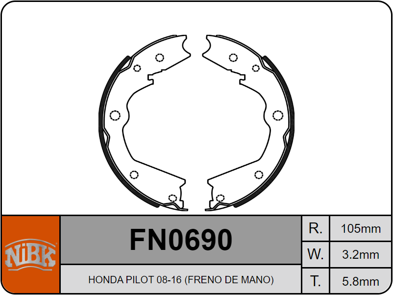 Producto NiBK FN0690