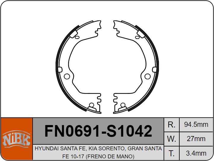 Producto NiBK FN0691