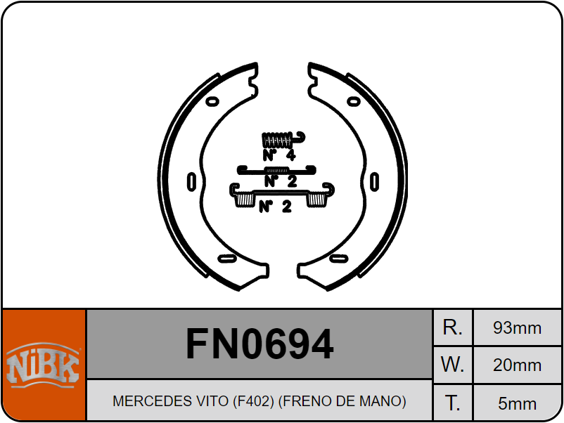 Producto NiBK FN0694