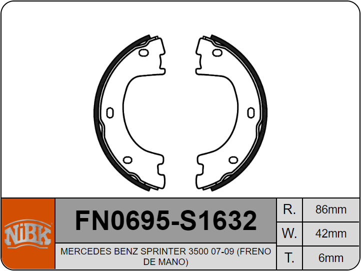 Producto NiBK FN0695