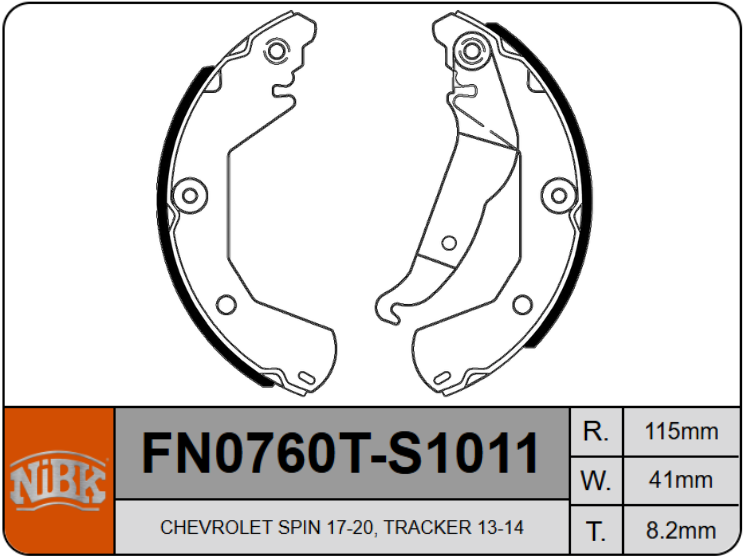 Producto NiBK FN0760T