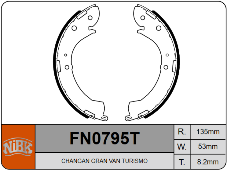 Producto NiBK FN0795T