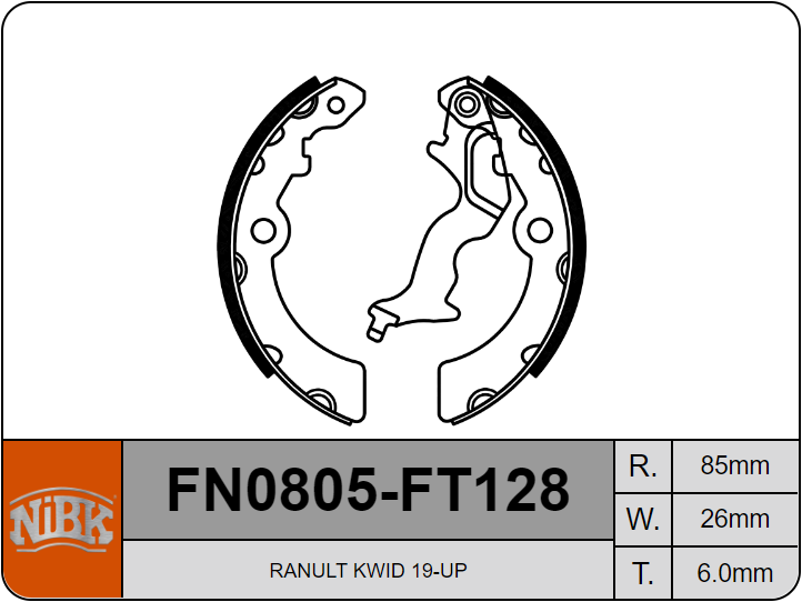 Producto NiBK FN0805