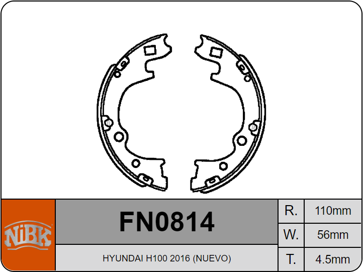 Producto NiBK FN0814