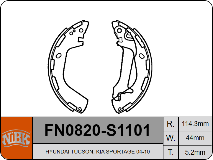Producto NiBK FN0820