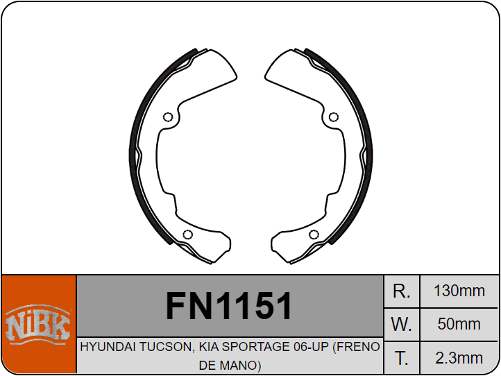 Producto NiBK FN1151