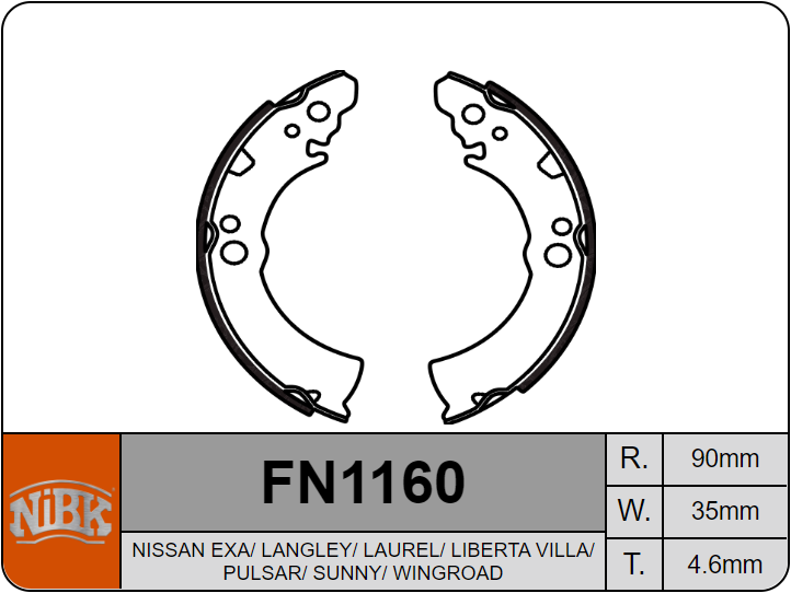 Producto NiBK FN1160