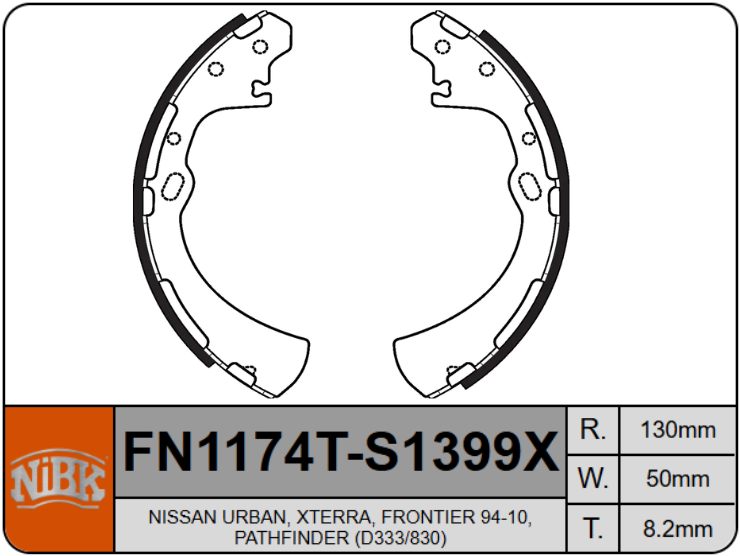 Producto NiBK FN1174T
