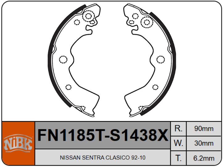 Producto NiBK FN1185T