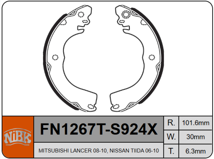 Producto NiBK FN1267T