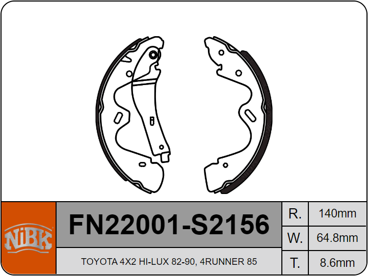 Producto NiBK FN22001