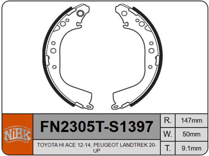 Producto NiBK FN2305T