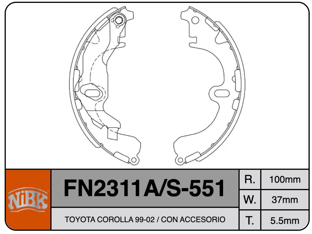 Producto NiBK FN2311A