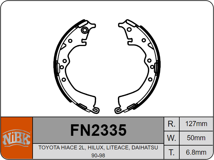 Producto NiBK FN2335