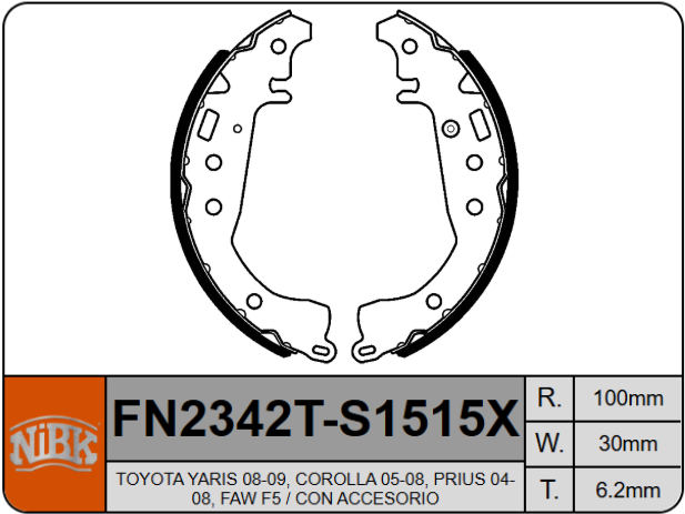 Producto NiBK FN2342T