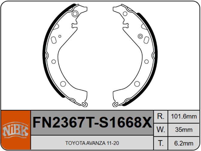 Producto NiBK FN2367T