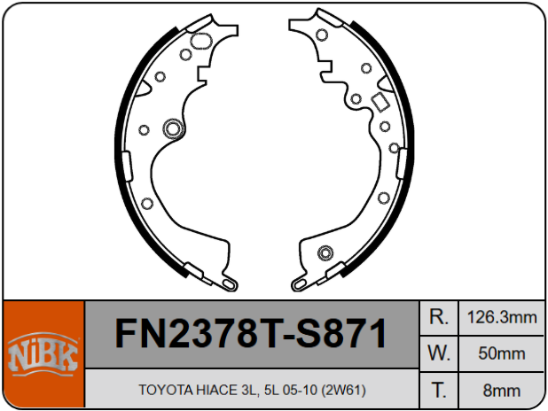 Producto NiBK FN2378T