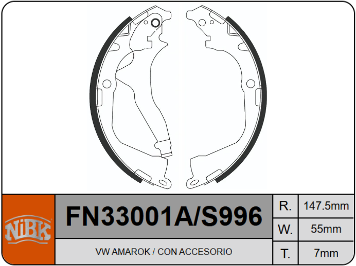 Producto NiBK FN33001A