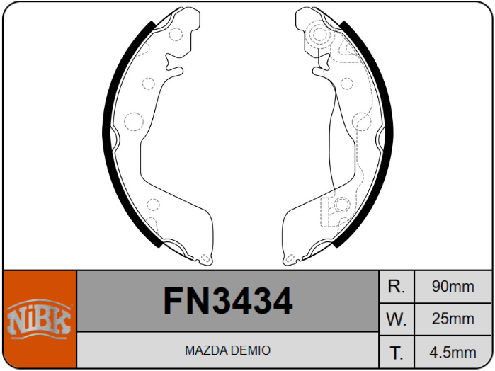 Producto NiBK FN3434