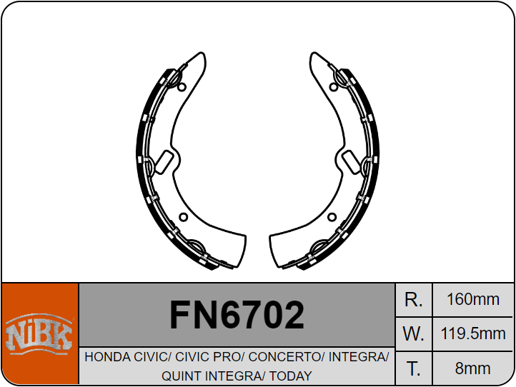 Producto NiBK FN6702