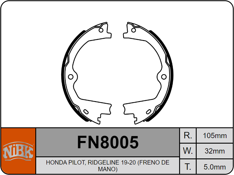 Producto NiBK FN8005