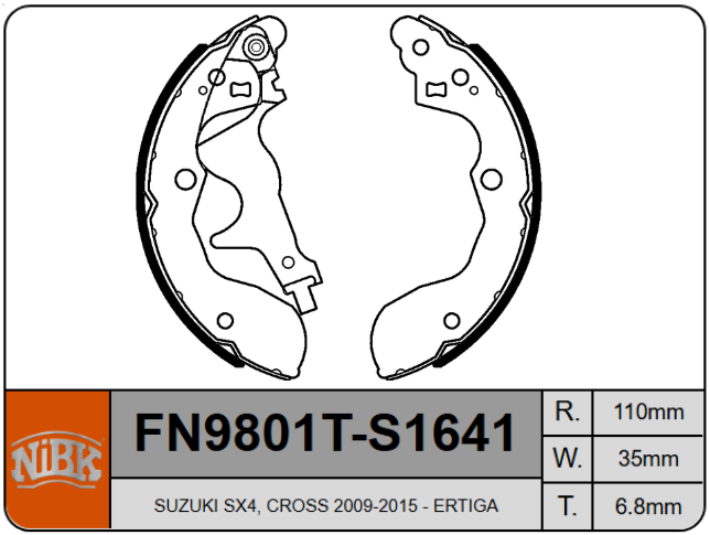 Producto NiBK FN9801T