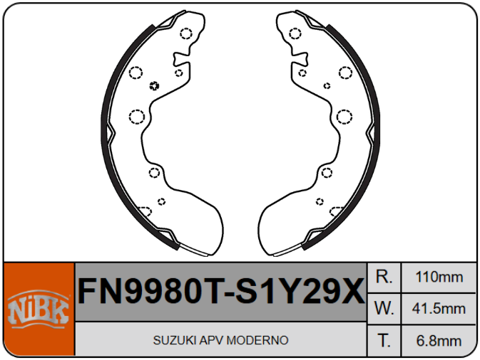 Producto NiBK FN9980T