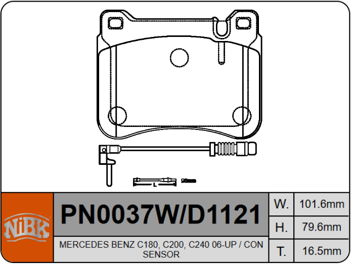 Producto NiBK PN0037W
