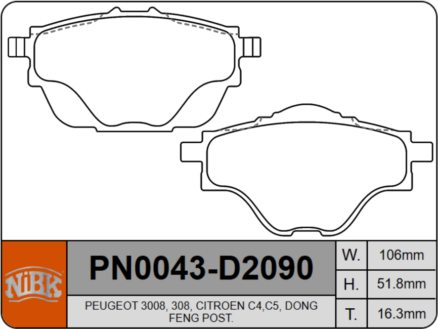 Producto NiBK PN0043