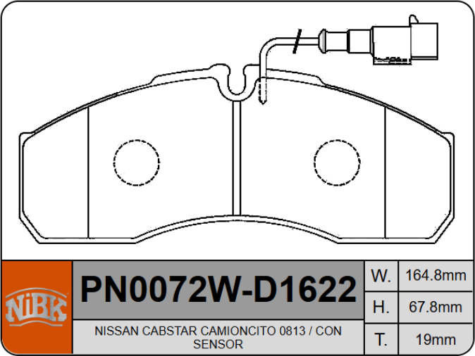 Producto NiBK PN0072W