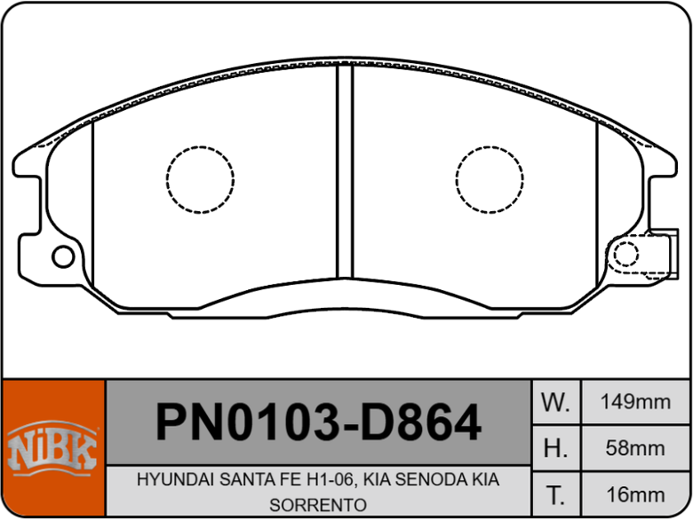 Producto NiBK PN0103