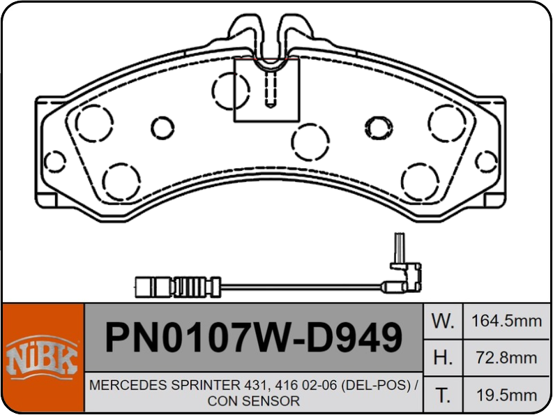 Producto NiBK PN0107W