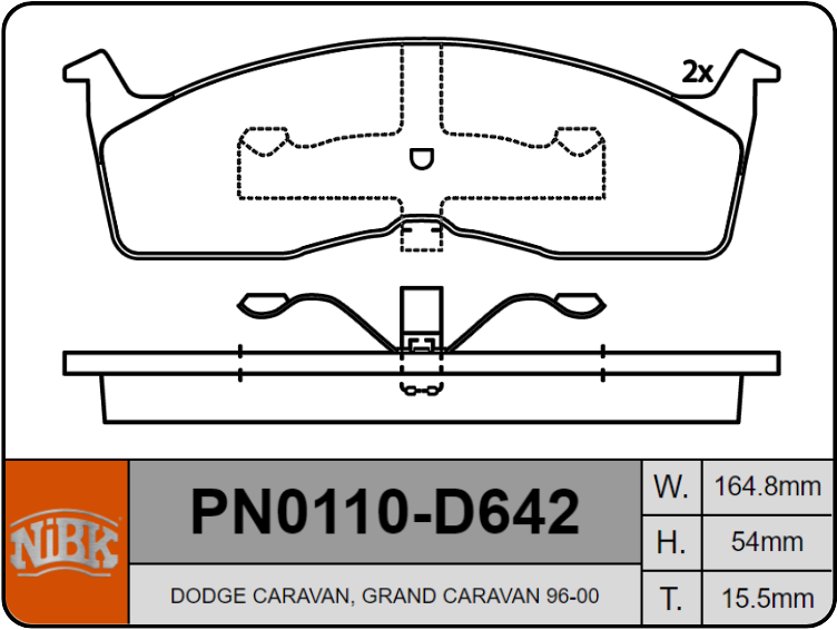 Producto NiBK PN0110