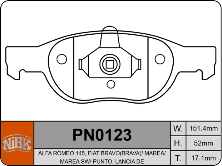 Producto NiBK PN0123